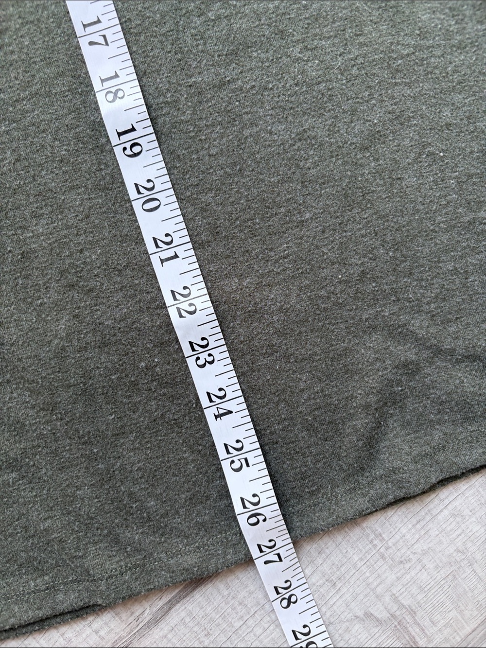 Saturday, Sunday Anthropologie Heathered Olive Green Midi Pencil Skirt, Size M. - Picture 9 of 14